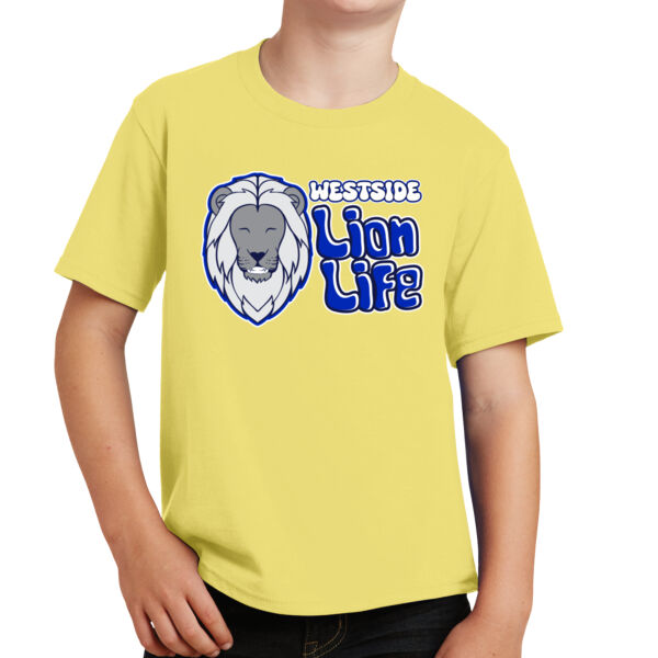 Lion Life Youth Tshirt Thumbnail