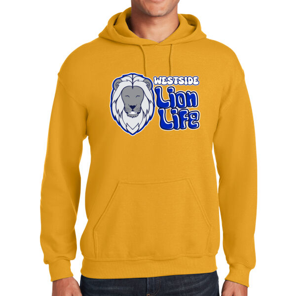 Lion Life Adult Hoodie Thumbnail
