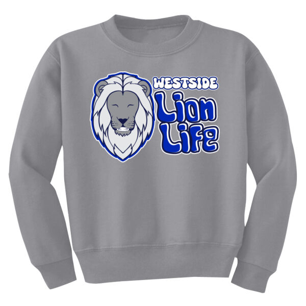 Lion Life Youth Crew Neck Thumbnail